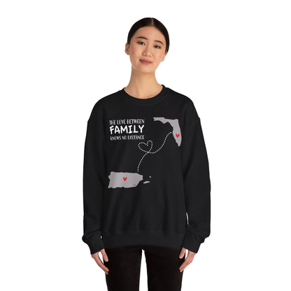Love in the distance Florida Unisex Heavy Blend™ Crewneck Sweaters