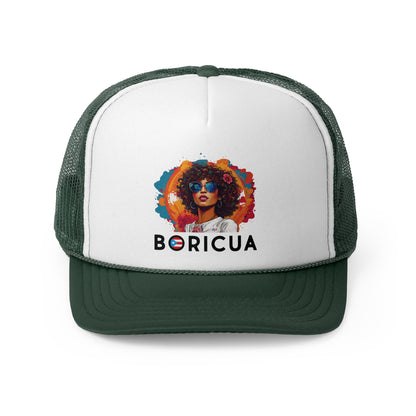 Flow Boricua Bandera Puerto Rican Pride Trucker Caps FREE SHIPPING