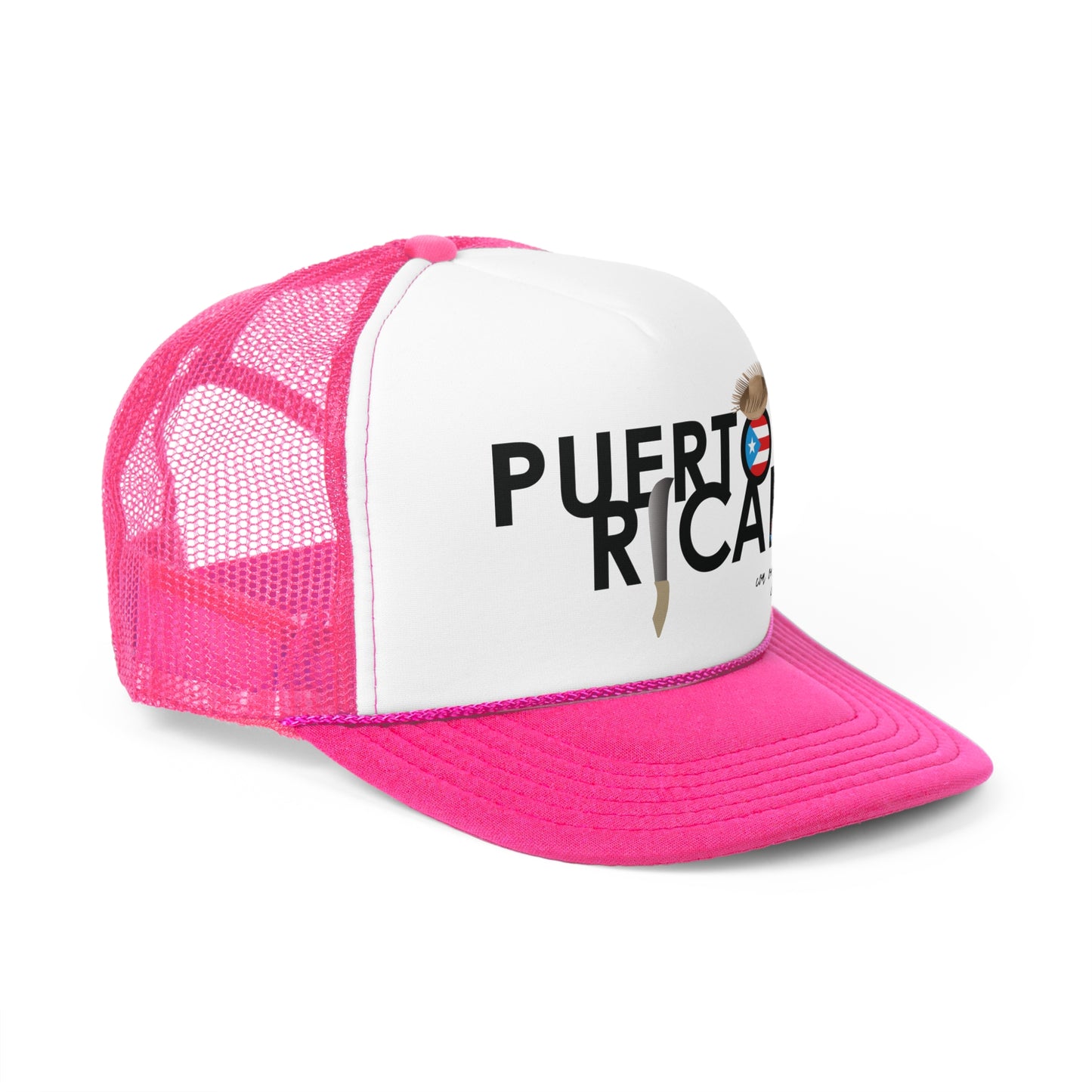 Puerto Rican con Orgullo Puerto Rican Pride Trucker Caps FREE SHIPPING