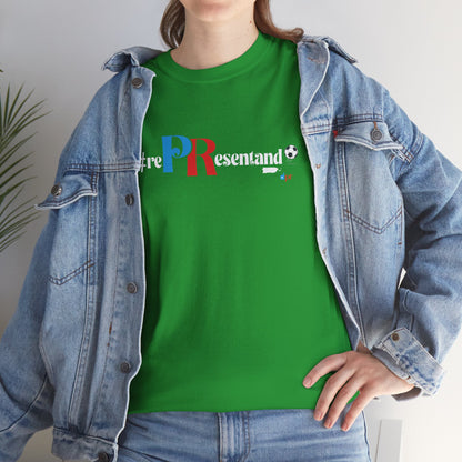 RePResentando Soccer Ball Unisex Heavy Cotton Tee