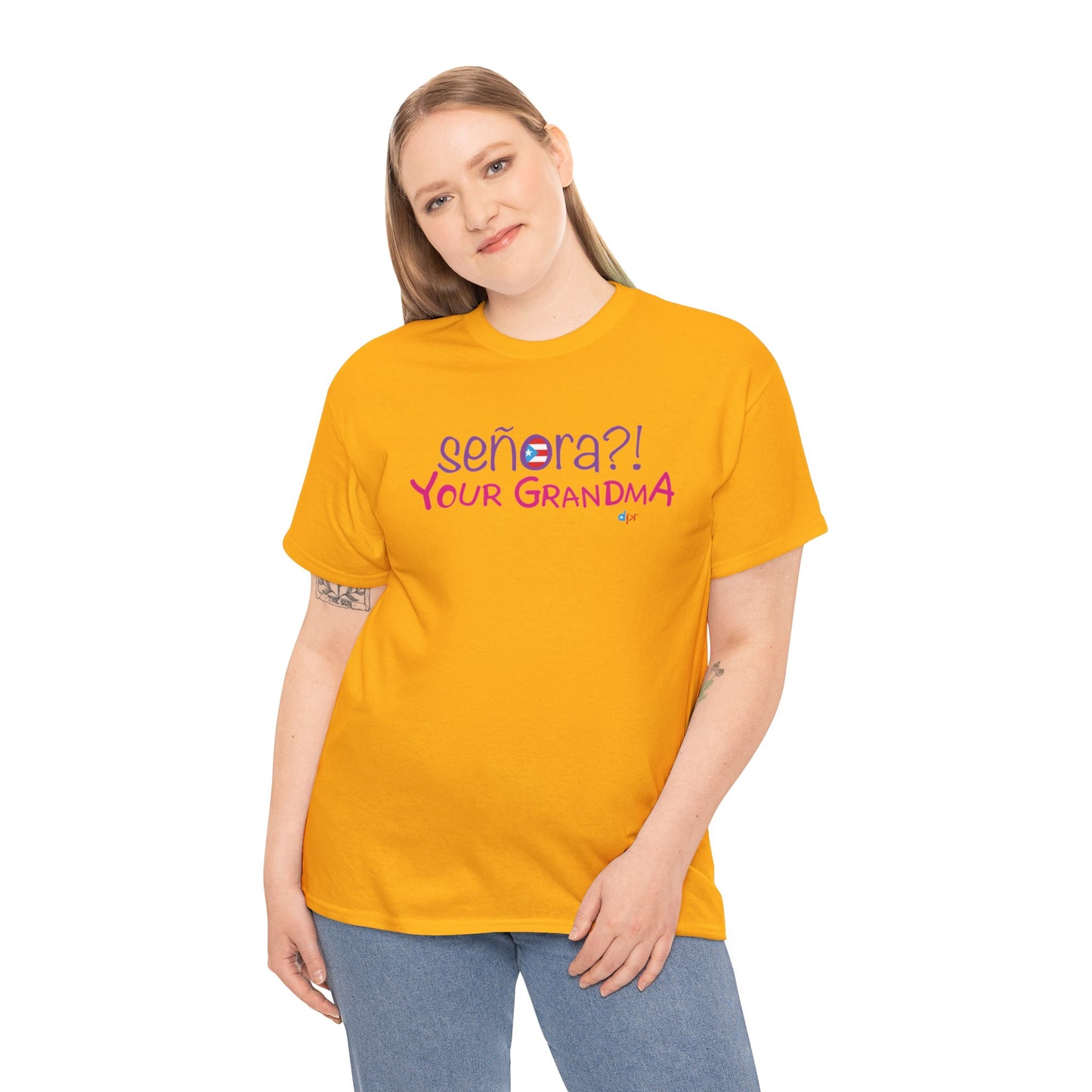 Señora Your GrandMa Heavy Cotton Tee