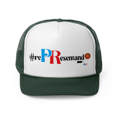 RePResentando Basket Ball Puerto Rican Pride Trucker Caps FREE SHIPPING