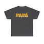 Papá The Real Influencer Yellow Heavy Cotton Tee