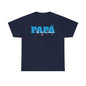 Papá The Real Influencer Blue Heavy Cotton Tee