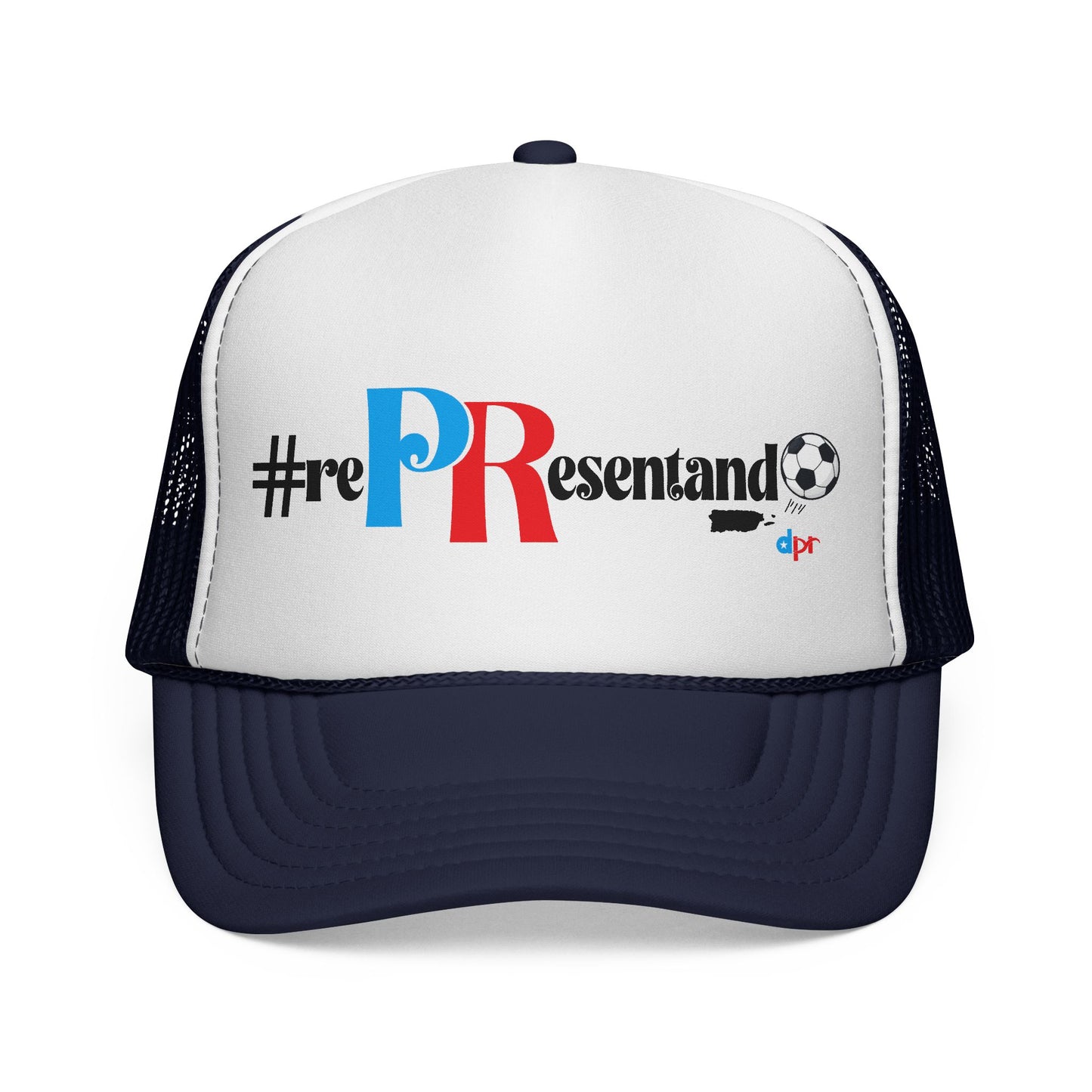 Copy of RePResentando Soccer Puerto Rican Pride Trucker Caps FREE SHIPPING