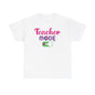 Teacher Mode ON - Back to School Boricua Teacher Heavy Cotton Tee