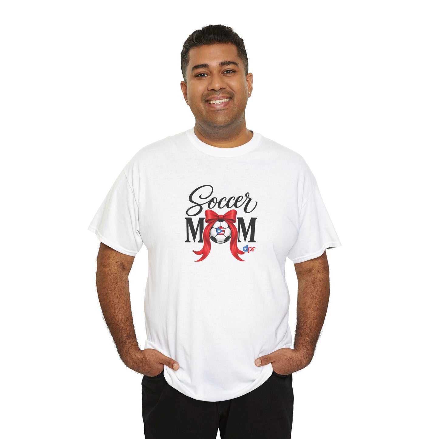 Soccer Mom Boricua Unisex Heavy Cotton Tee