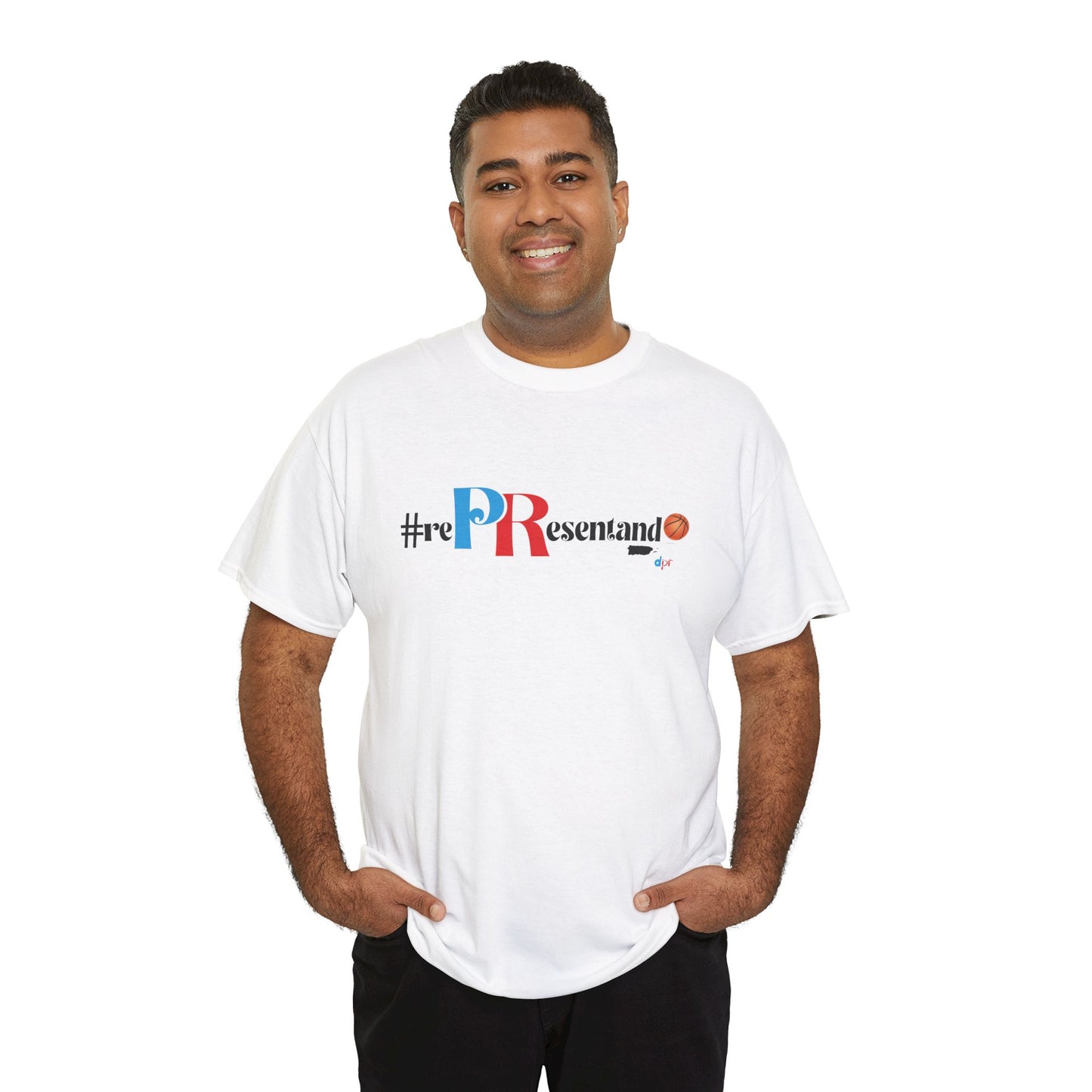 Representando Basketball Unisex Heavy Cotton Tee