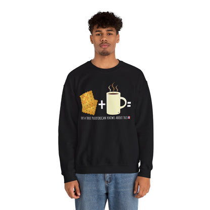 Crackers & Coffee True Puertorican Unisex Heavy Blend™ Crewneck Sweaters