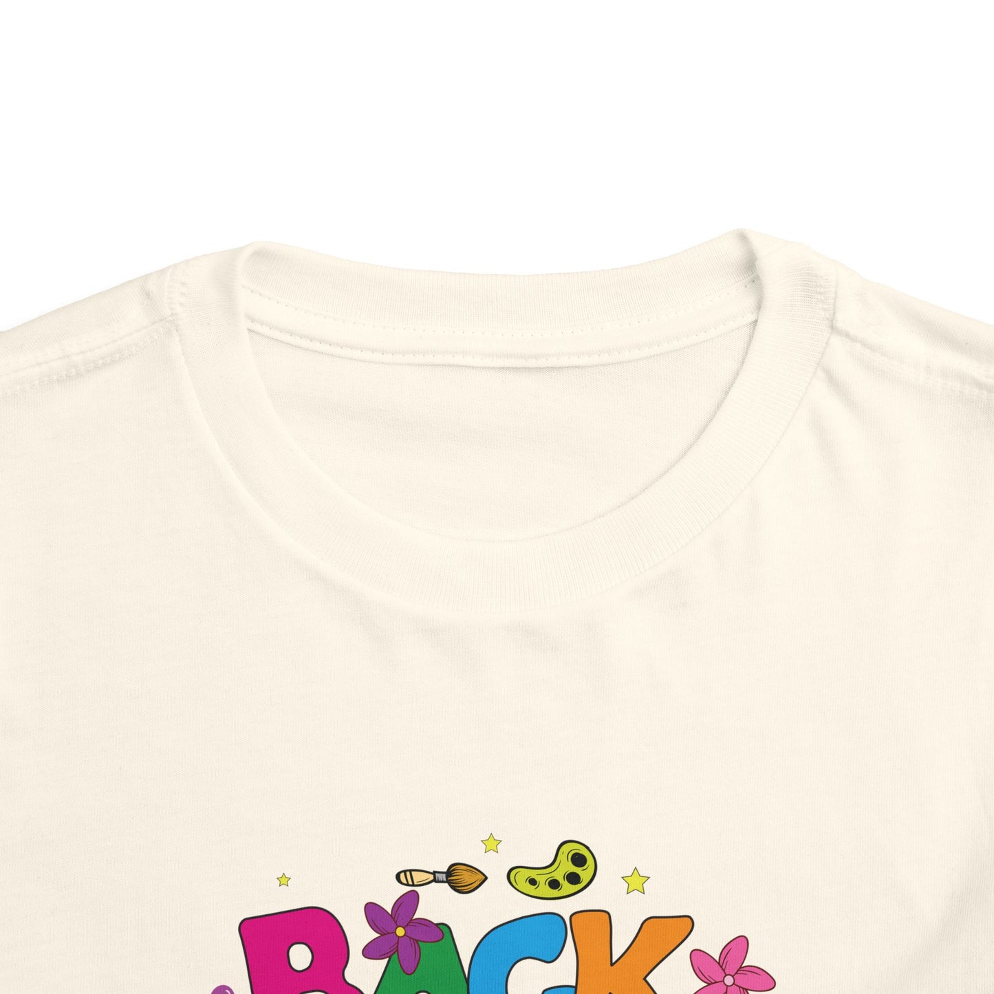Back To School Boricua Girl Toddler Short Sleeve Tee