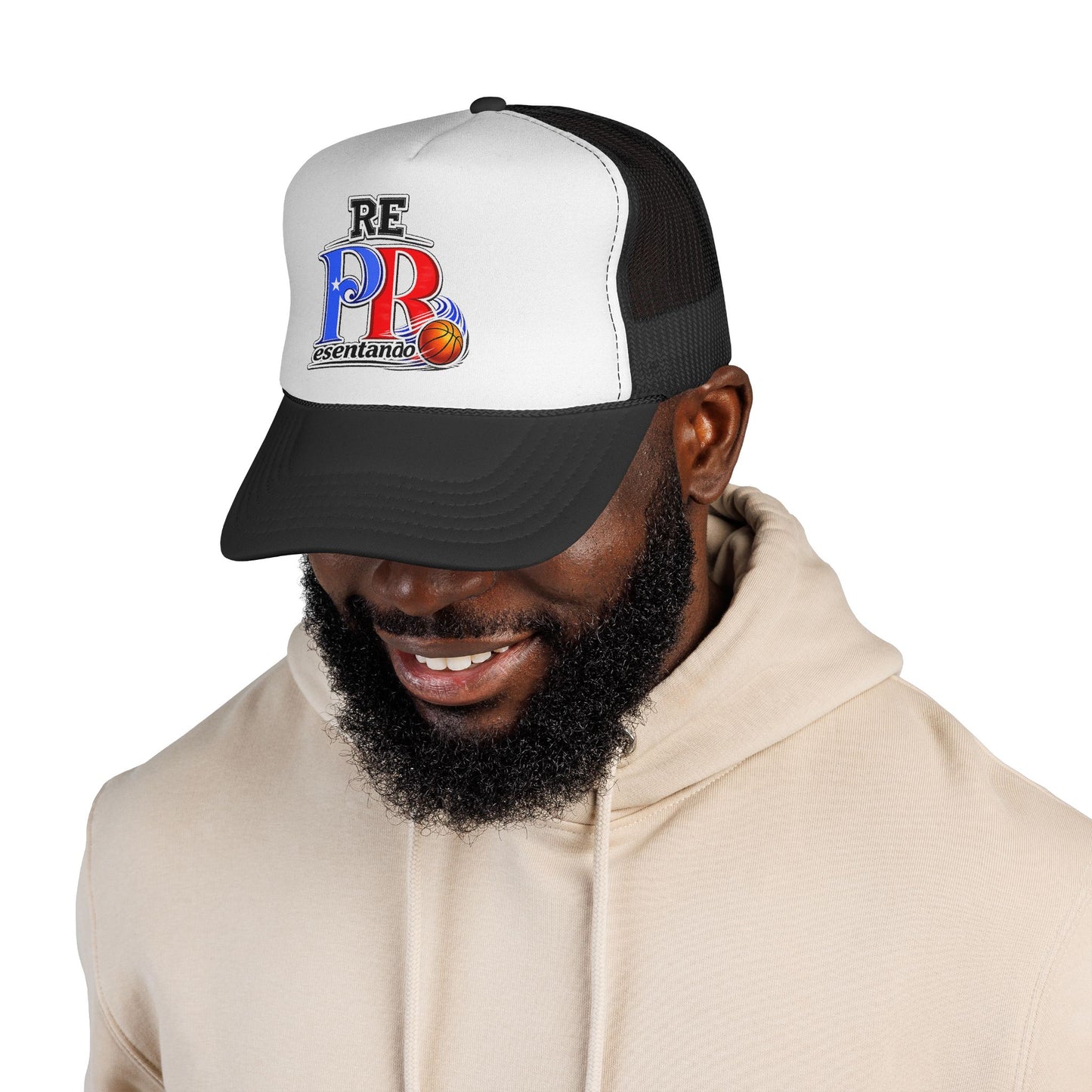 Puerto Rico Basketball REPresentando Trucker Caps FREE SHIPPING