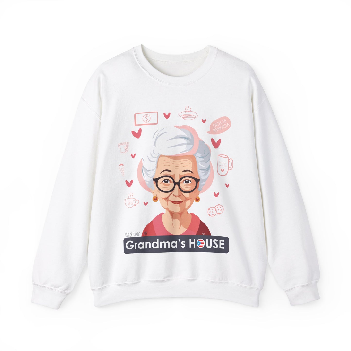 Recordando My Grandma's House Heavy Blend™ Crewneck Sweaters