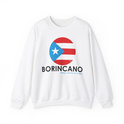 BORINCANO BANDERA Unisex Heavy Blend™ Crewneck Sweaters