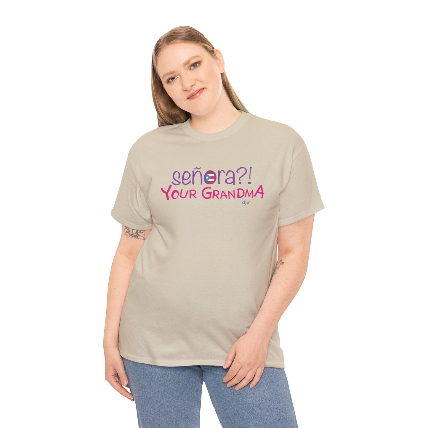Señora Your GrandMa Heavy Cotton Tee