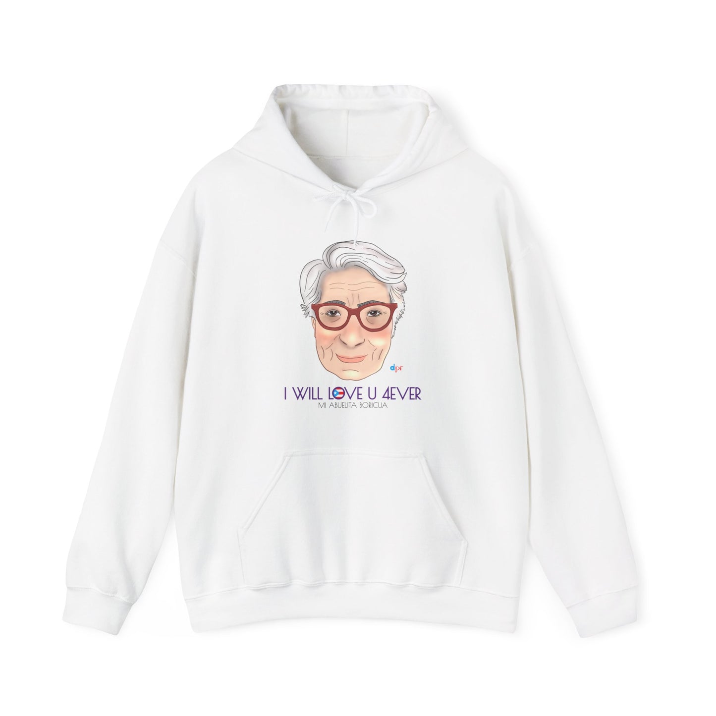 I Will Love You Forever Abuelita Boricua Unisex Heavy Blend™ Boricua-Style Hoodies