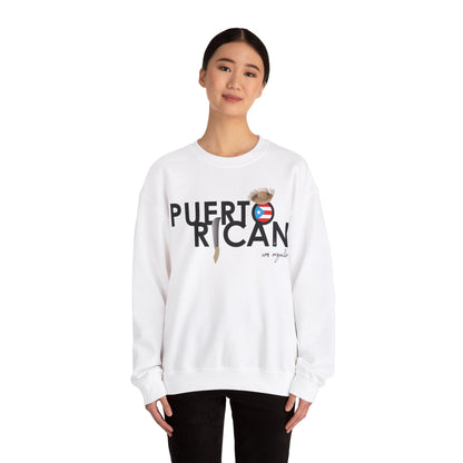 Puerto Rican con orgullo 2 Unisex Heavy Blend™ Crewneck Sweaters