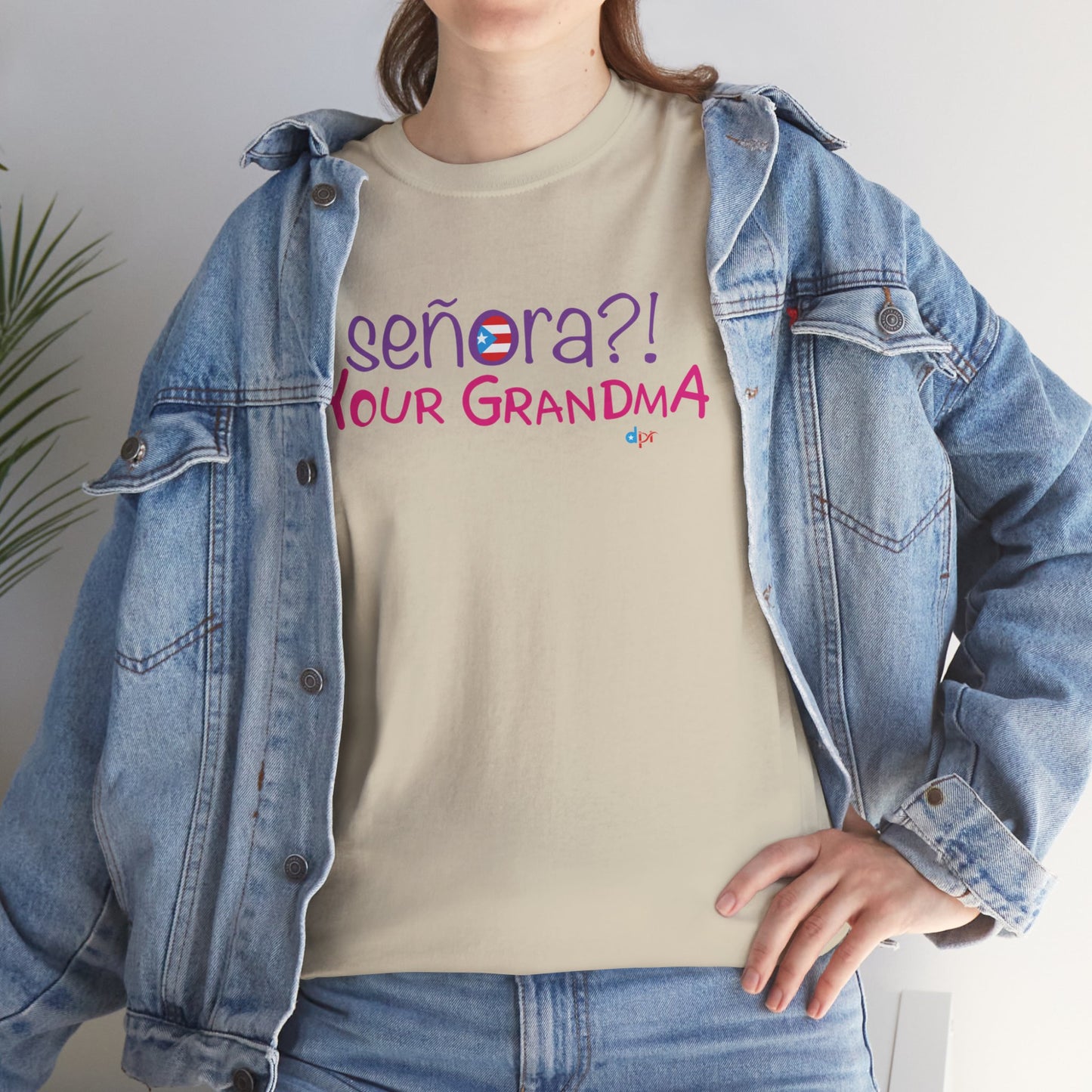 Señora Your GrandMa Heavy Cotton Tee