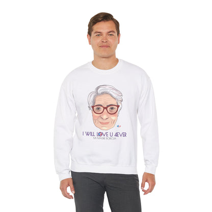I Will Love You Forever Mamá Boricua Heavy Blend™ Crewneck Sweatshirt