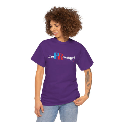 RePResentando Soccer Ball Unisex Heavy Cotton Tee