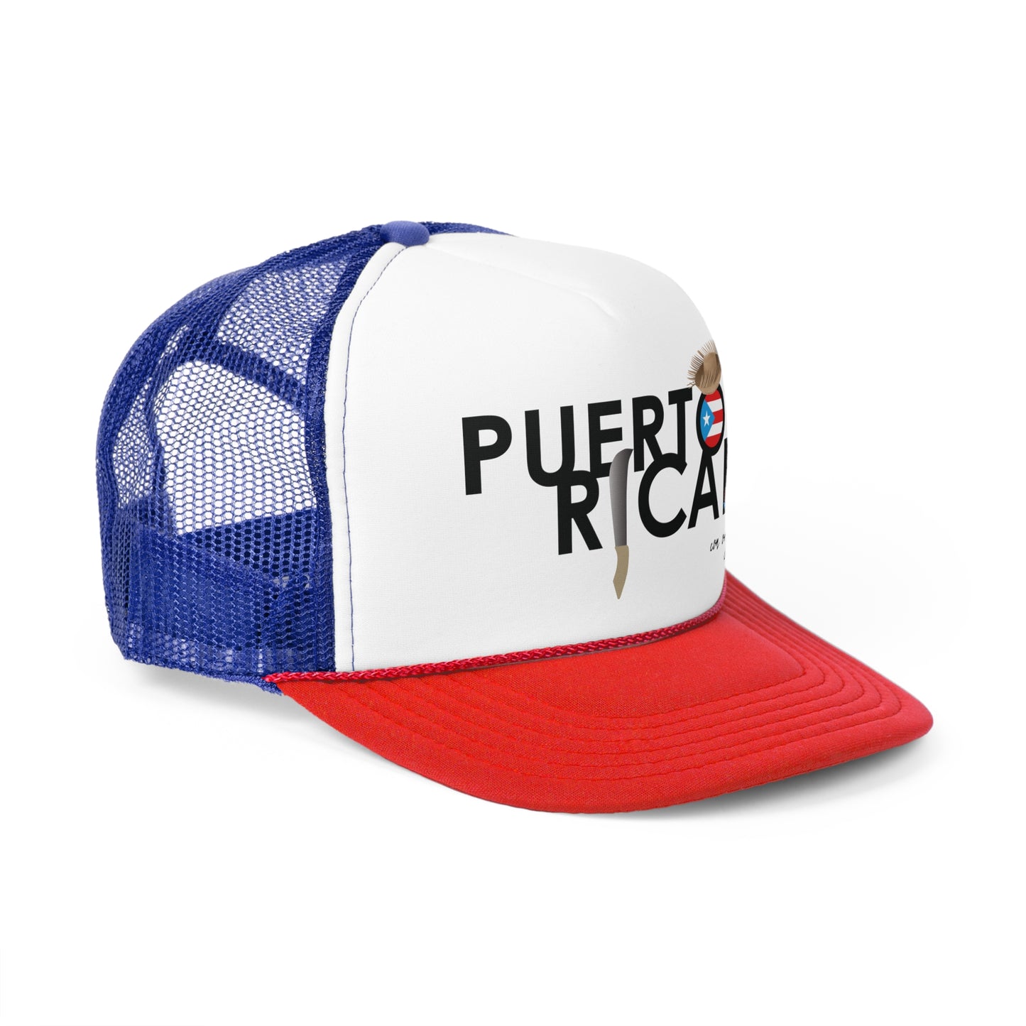 Puerto Rican con Orgullo Puerto Rican Pride Trucker Caps FREE SHIPPING