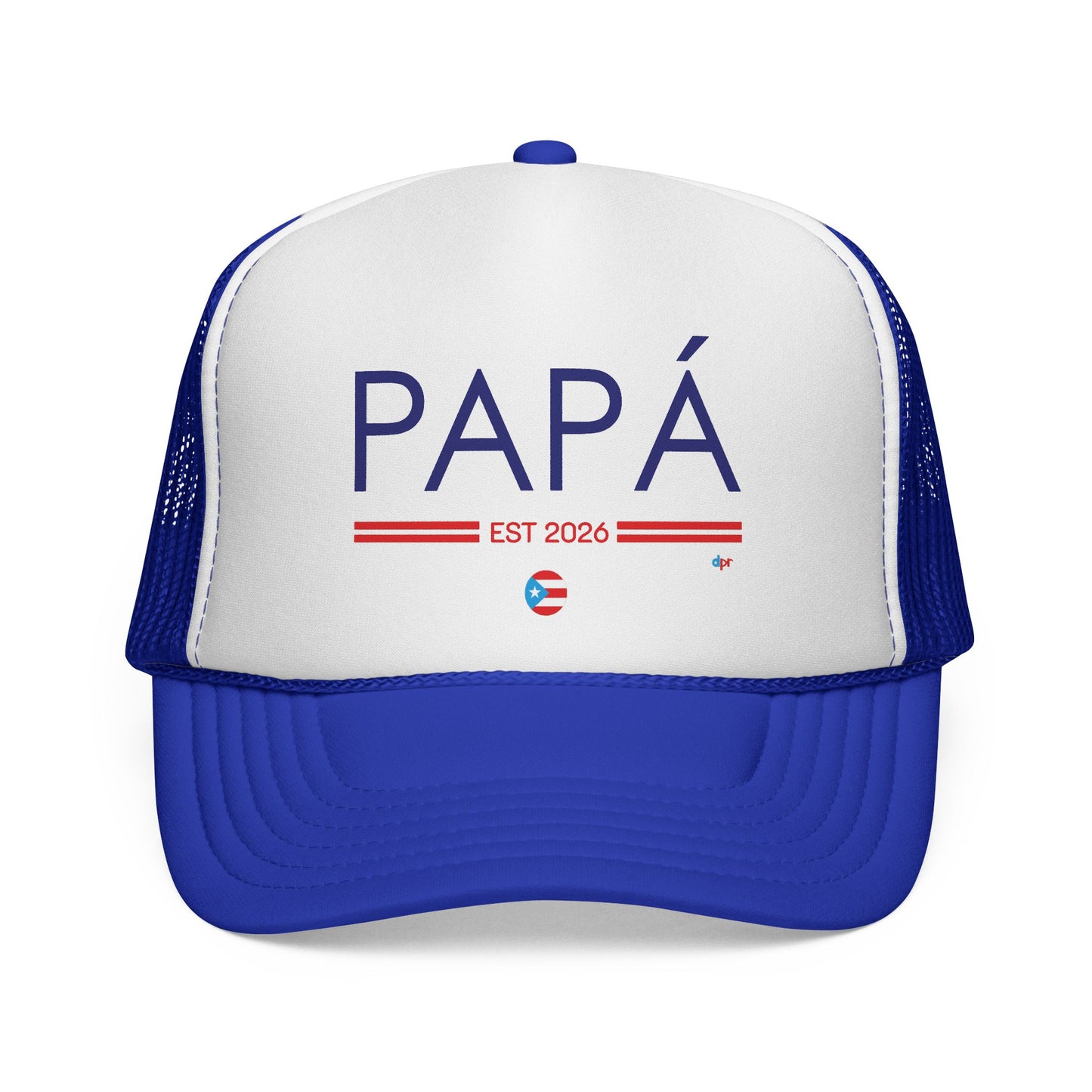 Copy of Papá Established 2026 Puerto Rican Pride Trucker Caps FREE SHIPPING