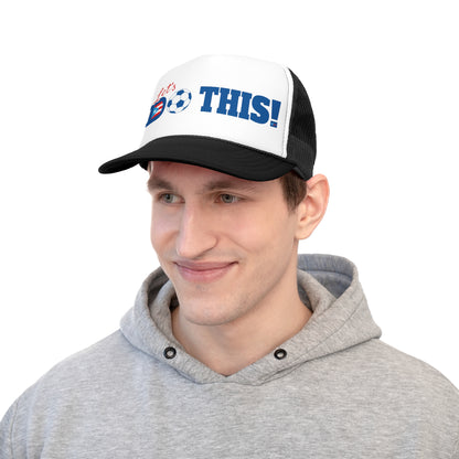 Let's Do This Soccer Puerto Rican Pride Trucker Caps FREE SHIPPING