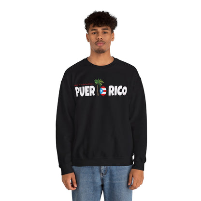 ALWAYS IN MY SOUL Puerto Rico Heavy Blend™ Crewneck Sweaters