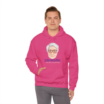 Grandma The Real Influencer Unisex Heavy Blend™ Boricua-Style Hoodies