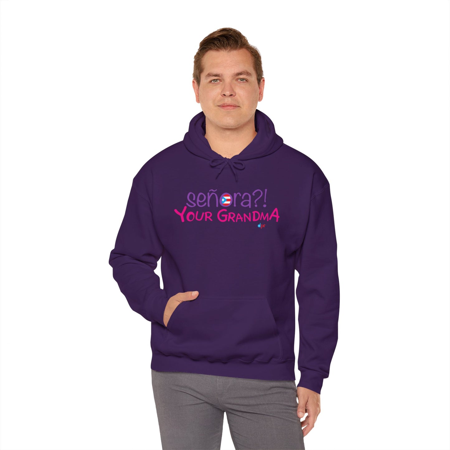 Señora Your Grandma Unisex Heavy Blend™ Boricua-Style Hoodies
