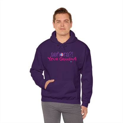 Señora Your Grandma Unisex Heavy Blend™ Boricua-Style Hoodies