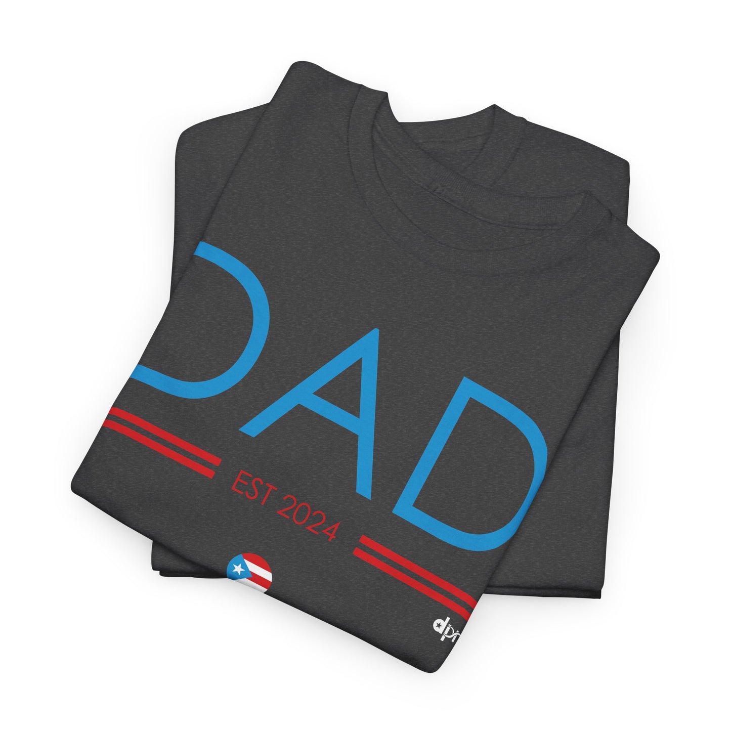 DAD Est 2024 Heavy Cotton Tee