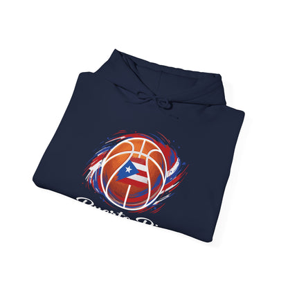 Puerto Rico Basketball Unisex Heavy Blend™ Boricua-Style Hoodies