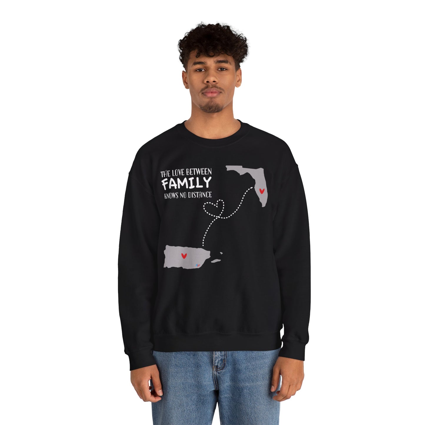 Love in the distance Florida Unisex Heavy Blend™ Crewneck Sweaters
