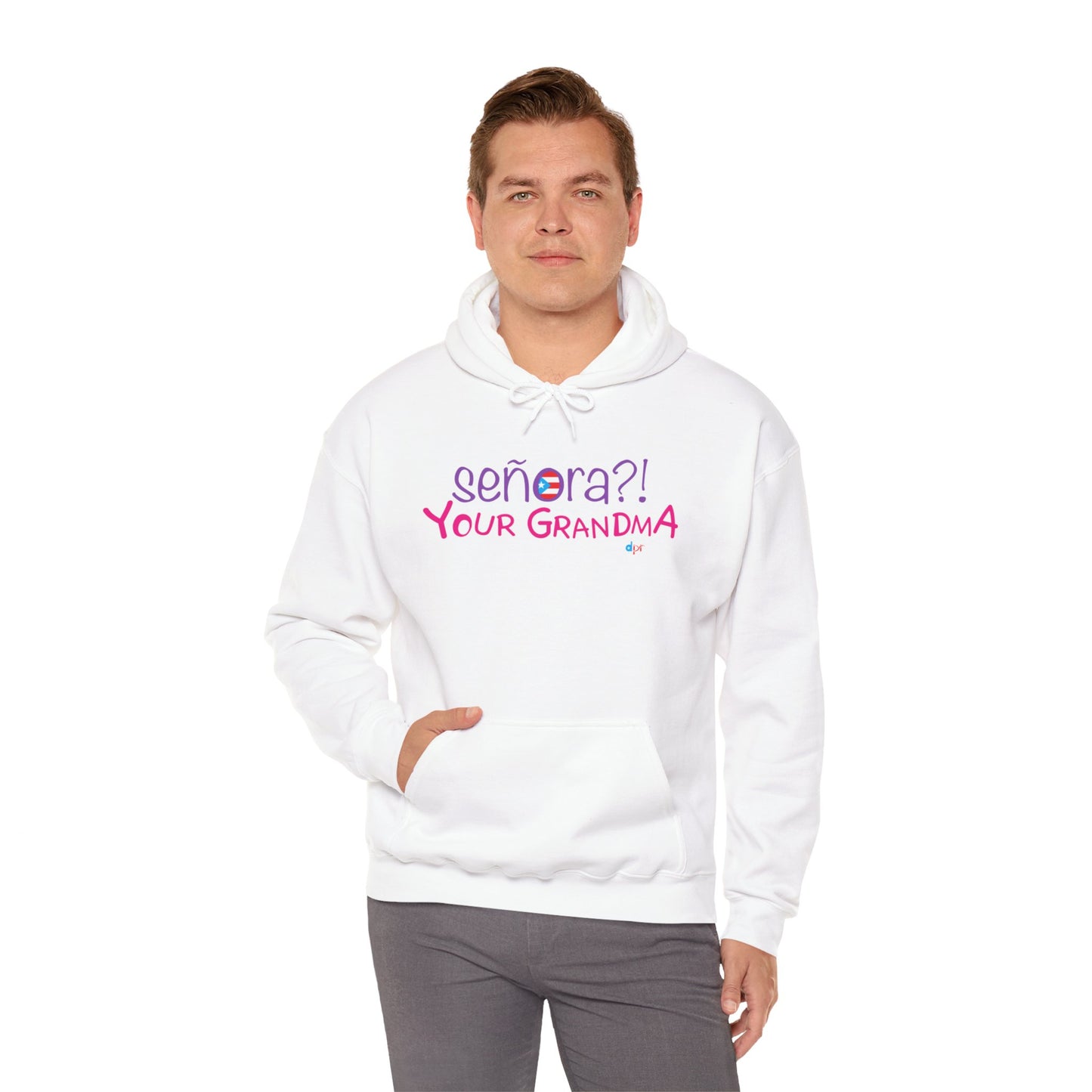 Señora Your Grandma Unisex Heavy Blend™ Boricua-Style Hoodies