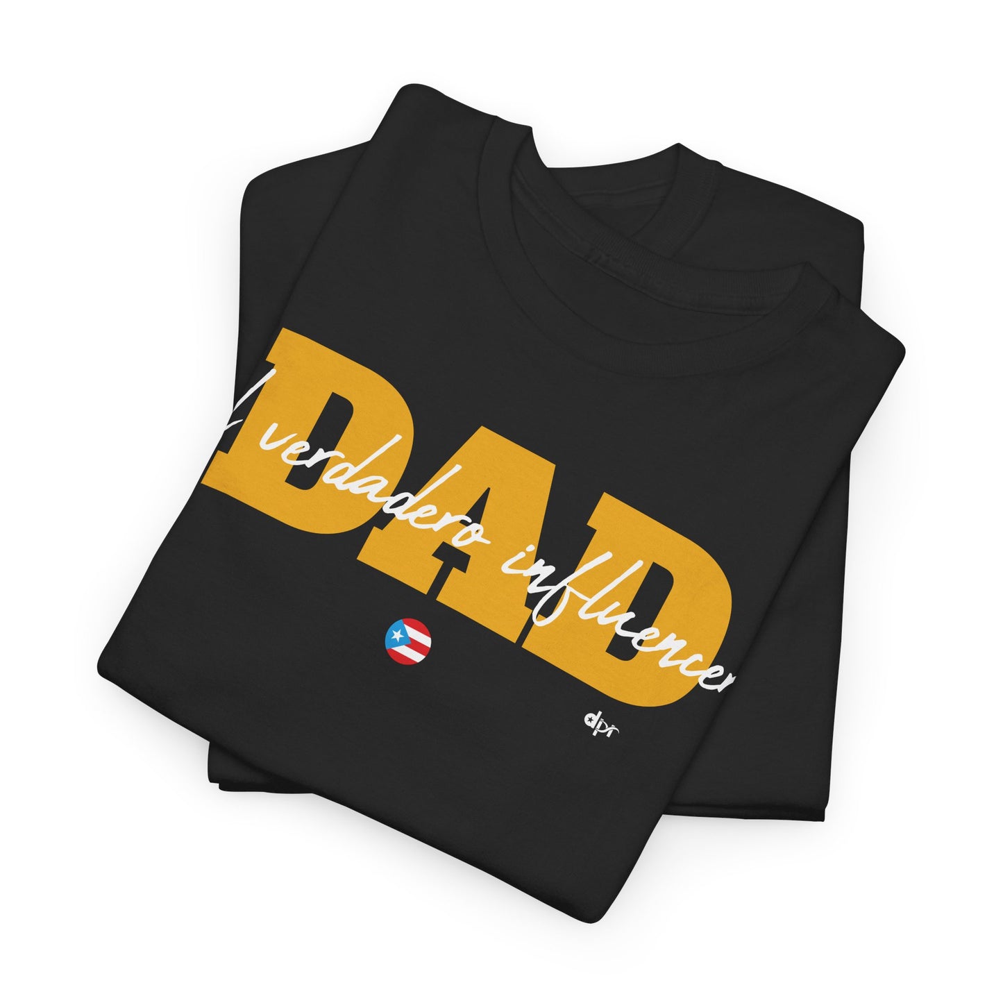 Dad El Verdadero Influencer Yellow Unisex Heavy Cotton Tee