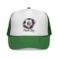 Puerto Rico Soccer Ball Flag Trucker Caps FREE SHIPPING