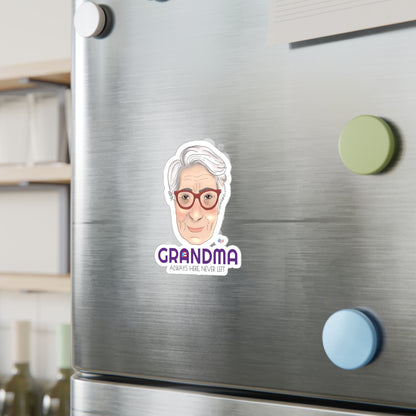 Abuela Boricua Always Here Never Left Kiss-Cut Vinyl Decals
