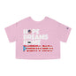 HOPE DREAMS HOME BANDERA Puerto Rico Flowy Cropped Tee