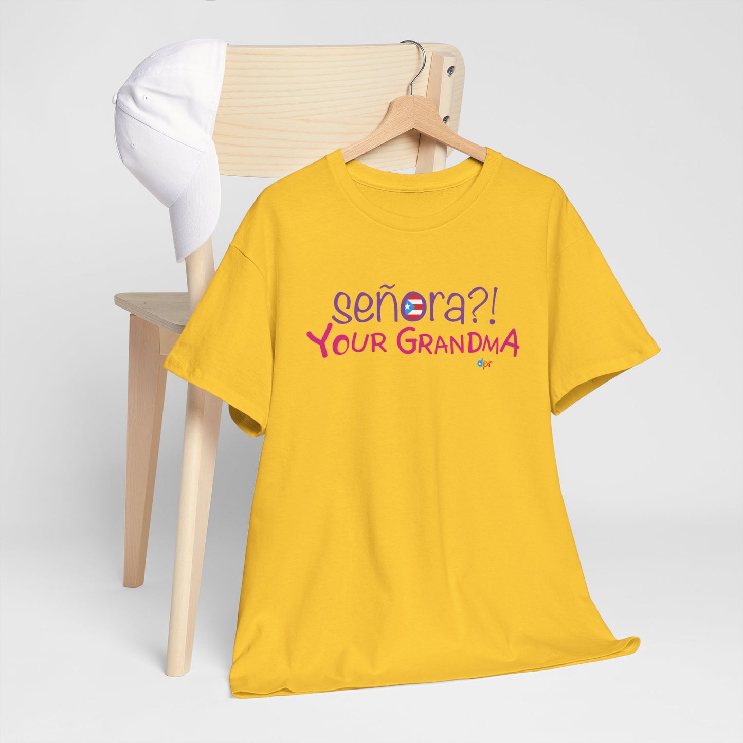 Señora Your GrandMa Heavy Cotton Tee