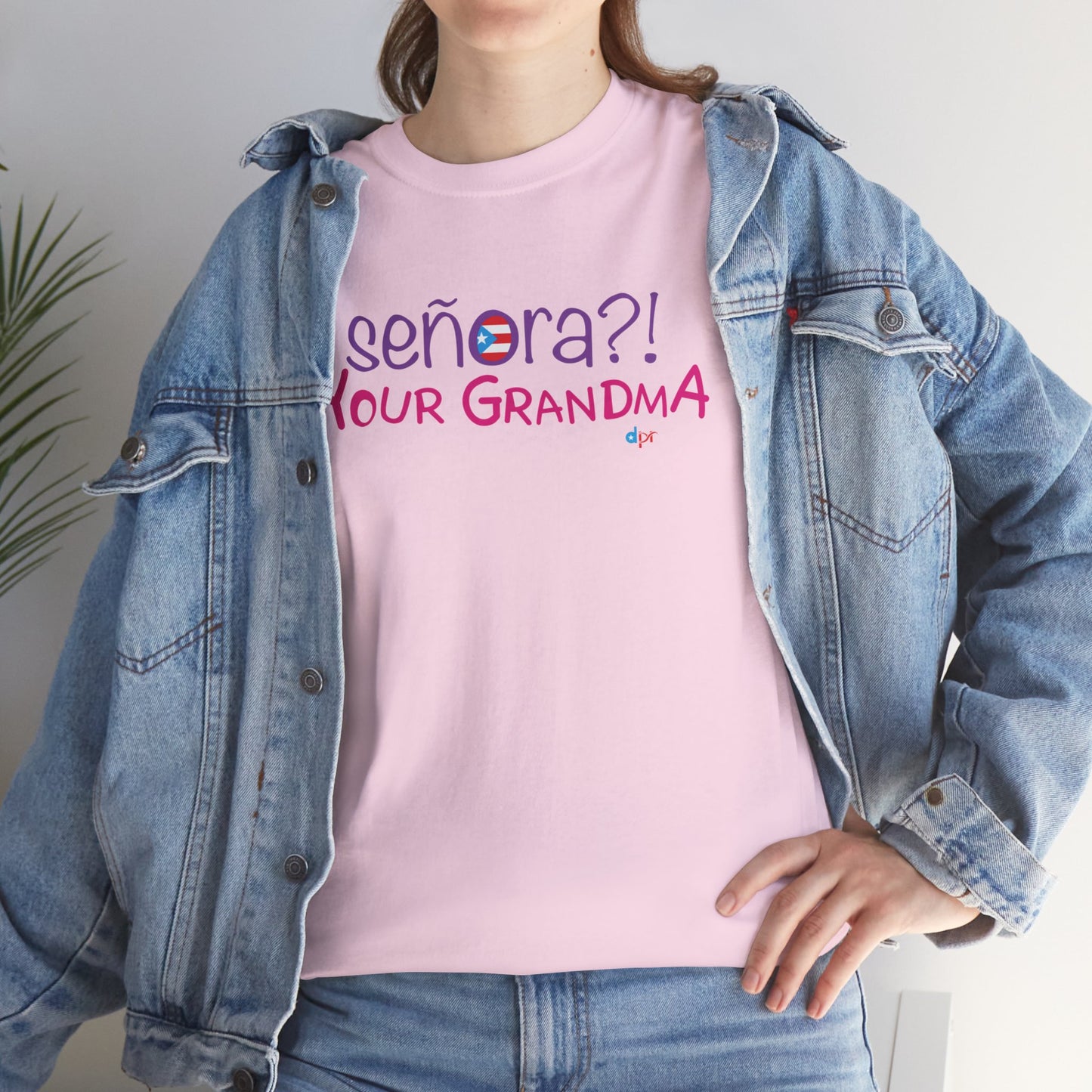 Señora Your GrandMa Heavy Cotton Tee
