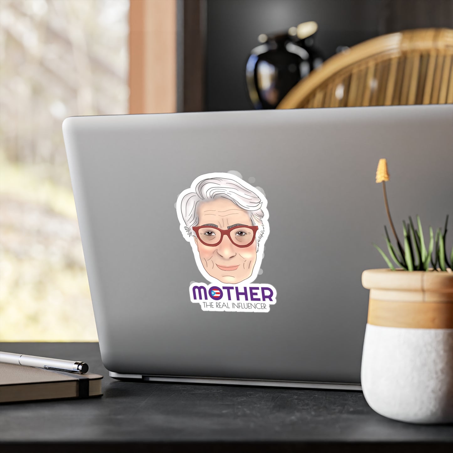 Mother The Real Influencer Kiss-Cut Vinyl Decals