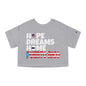HOPE DREAMS HOME BANDERA Puerto Rico Flowy Cropped Tee