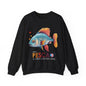 Mere' Pescao a otra con esa labia Unisex Heavy Blend™ Crewneck Sweaters