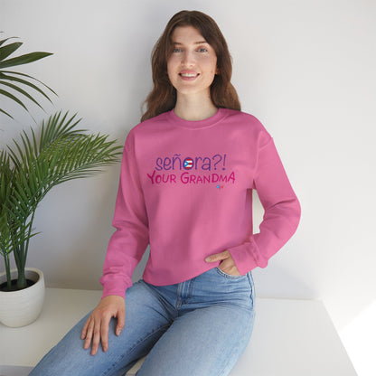 Señora Your Grandma Heavy Blend™ Crewneck Sweatshirt