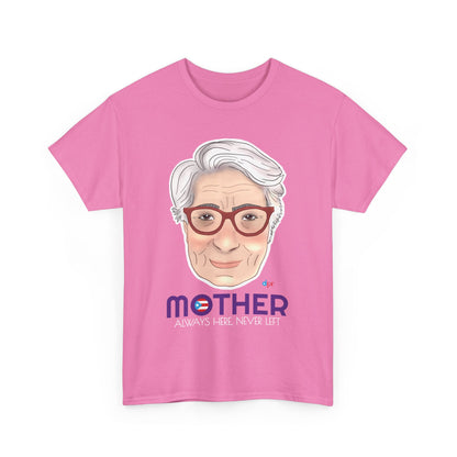 Mamá Boricua Always Here Never Left Heavy Cotton Tee