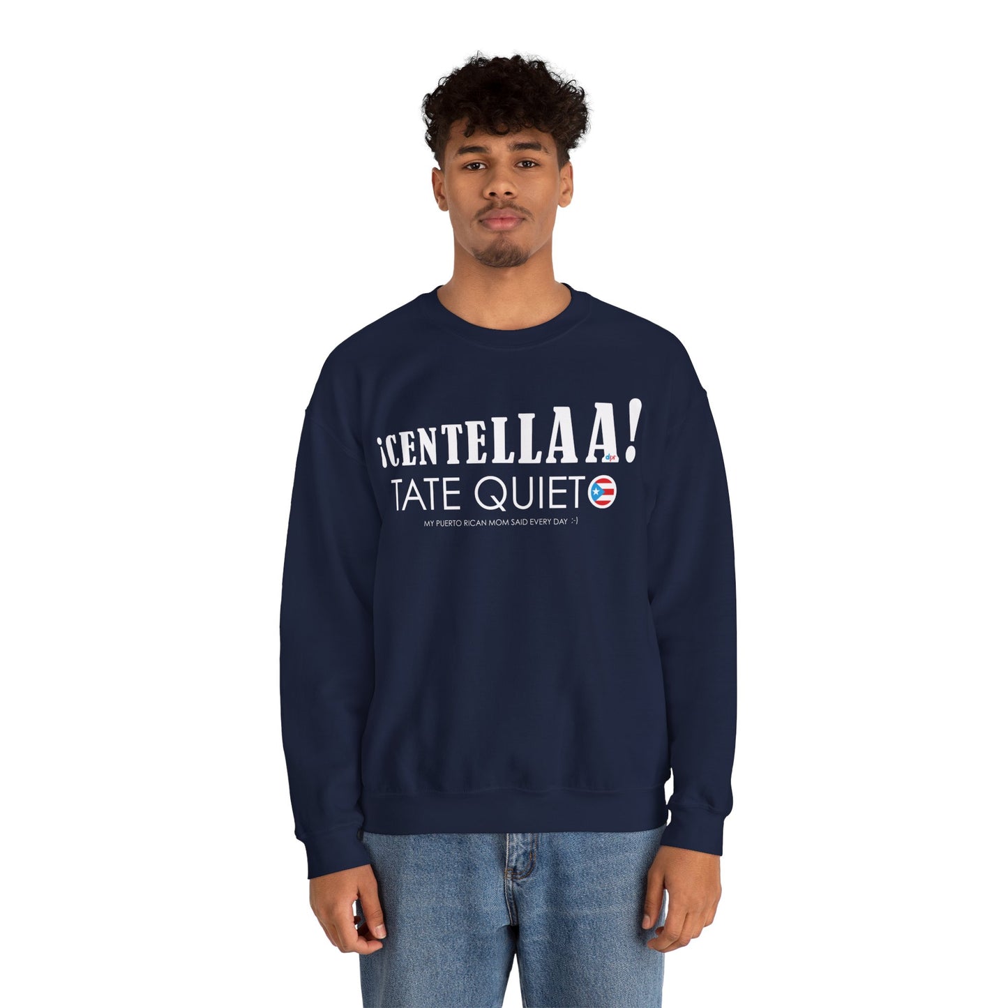 CENTELLA! Puerto Rican Mom Heavy Blend™ Crewneck Sweatshirt