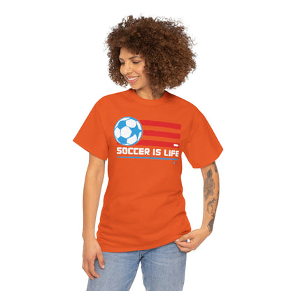 Soccer Mom Boricua Unisex Heavy Cotton Tee