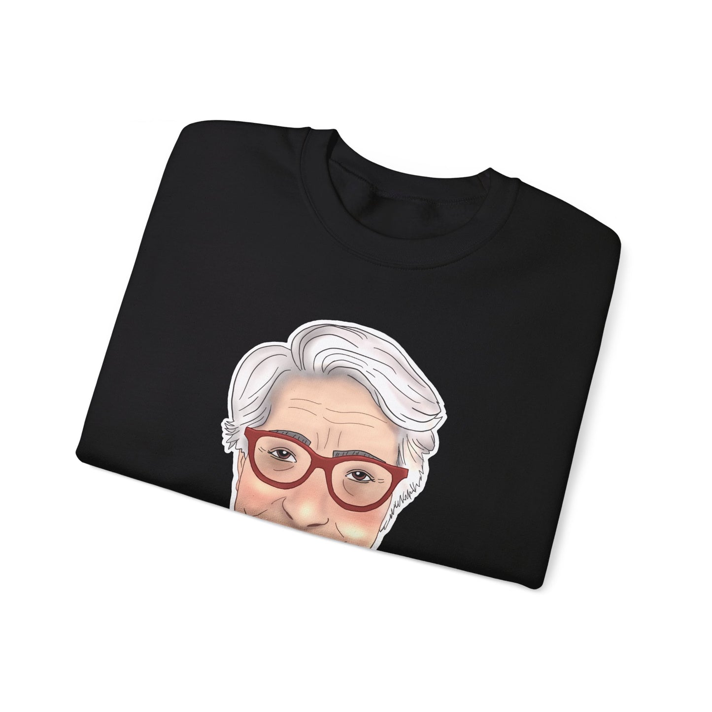 Abuela Boricua Always Here Never Left Heavy Blend™ Crewneck Sweatshirt