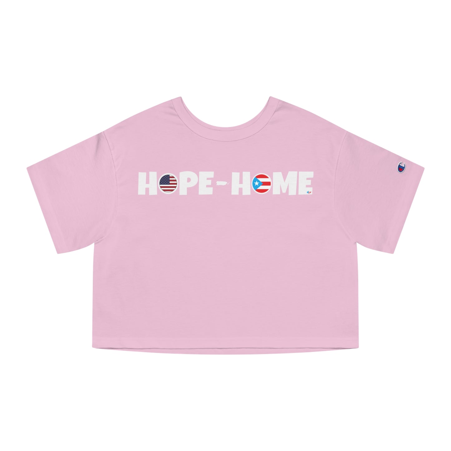HOPE HOME BANDERA PUERTO RICO Flowy Cropped Tee