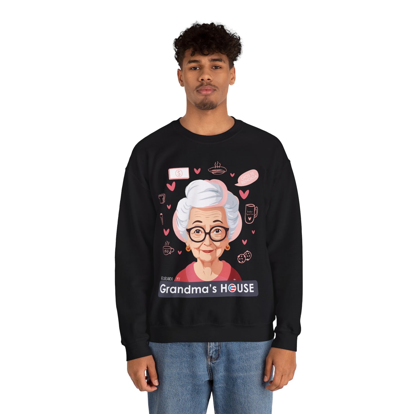 Recordando My Grandma's House Heavy Blend™ Crewneck Sweaters